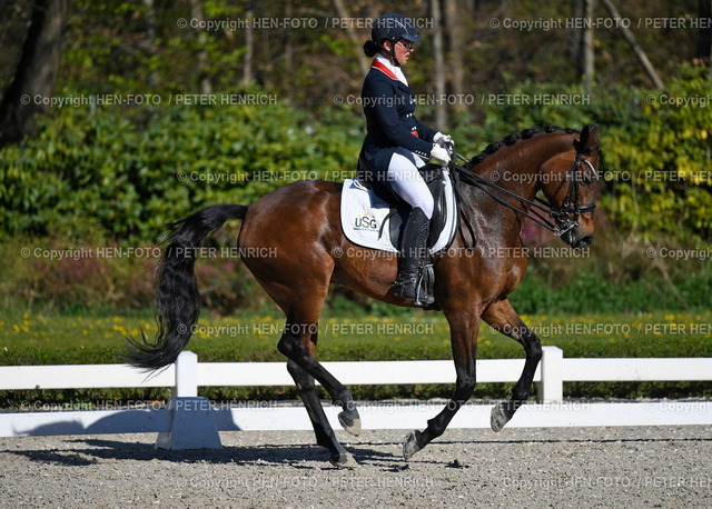 18.04.2022 Kranichstein Spring-Tour III Dressurturnier | 18.04.2022 Reiten Darmstadt-Kranichstein Spring-Tour III Prüfung 01 Dressurprüfung Klasse S*** 1350 Jennifer Buda auf Daily Fun 4 vom RFV Trebur copyright HEN-FOTO Peter Henrich - Realized with Pictrs.com