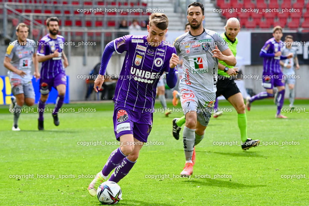 Austria Klagenfurt vs. Wolfsberger AC 24.4.2022 | Tim Maciejewski, Eliel Peretz