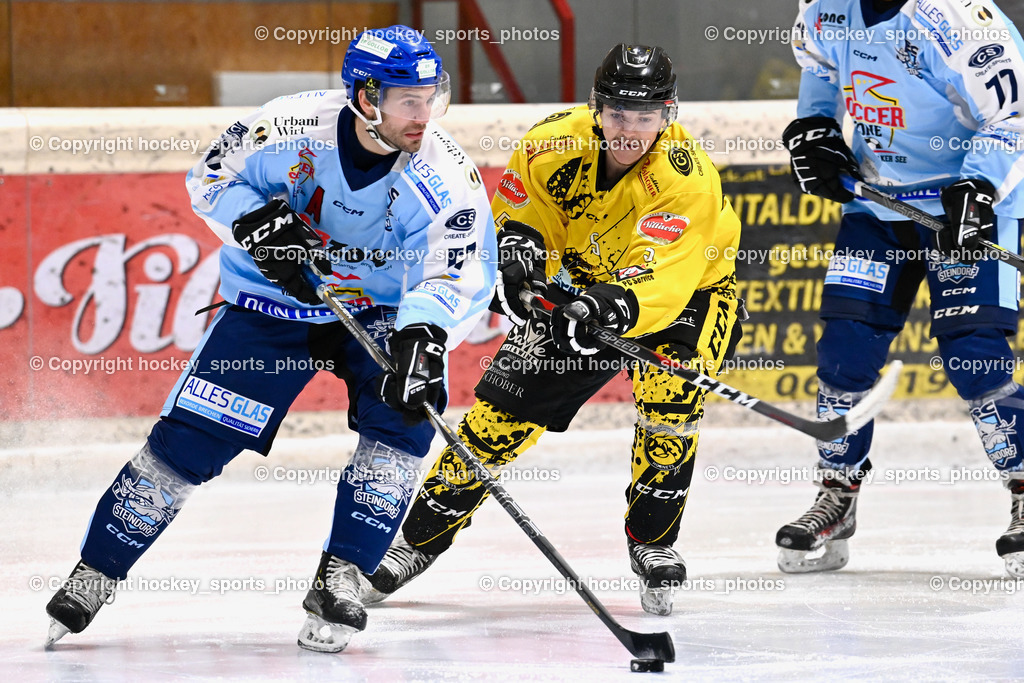 EC Liwodruck Spittal Hornets vs. ESC Steindorf 5.1.2022 | Franz Wilfan, Manfred Eder