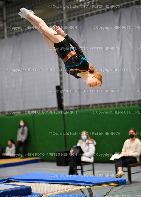 Trampolin Turnen Felsingpokal 11.12.2021 copyright by HEN-FOTO | Trampolin Turnen Felsingpokal 11.12.2021 Turnerinnen W19+ Lara Jendrny TSG Darmstadt copyright by HEN-FOTO Peter Henrich - Realized with Pictrs.com