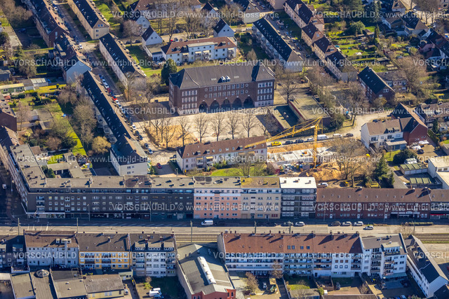 Duisburg220204239 | Luftbild, GGS Grundschule Habichtstraße, Wanheimerort, Duisburg, Ruhrgebiet, Nordrhein-Westfalen, Deutschland