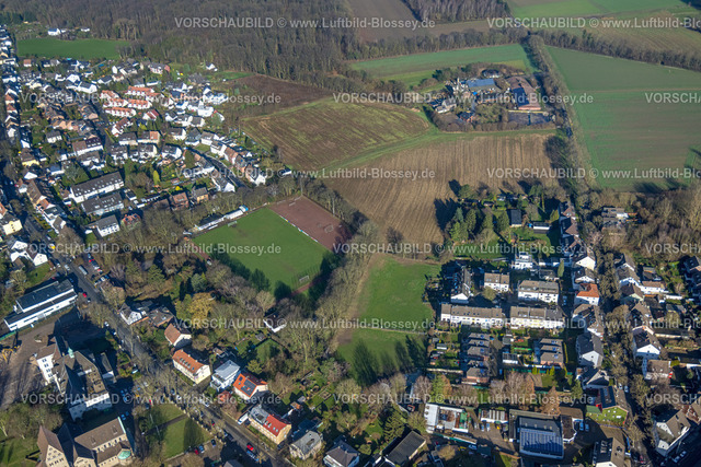 Bochum220200180 | Luftbild, geplante Verlegung zur Sodinger Straße vom Sportplatz Am Hillerberg im Stadtteil Bergen in Bochum, geplantes Baugebiet, Ruhrgebiet, Nordrhein-Westfalen, Deutschland