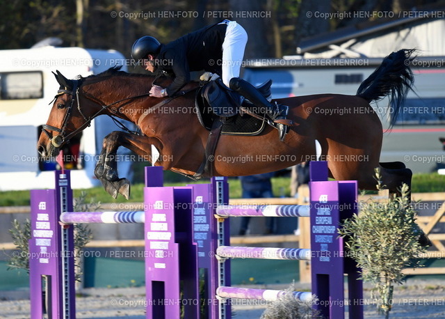 17.04.2022 Kranichstein Spring-Tour III Springturnier Dressurturnier | 17.04.2022 Reiten Darmstadt-Kranichstein Spring-Tour III Prüfung 22 Zwei-Phasen-Springprüfung Klasse S* 1066 Marco Löw auf Quinny Medoc vom RFV Ronneburger Hügelland copyright HEN-FOTO Peter Henrich - Realizzato con Pictrs.com