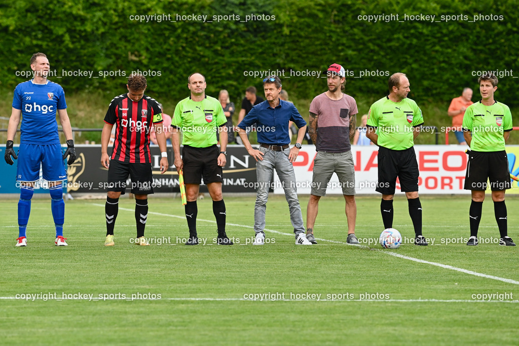 ESV Admira Villach vs. VST Völkermarkt 15.6.2022 | Wechsler Arno, Moser Michael, Hristova Nina Vasileva, Referees, Martin Koch, Martin Klammer K&amp;P, Patrick Gailer, Raimund Valtiner
