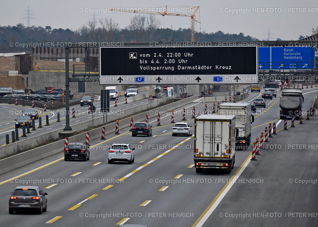 Vollsperrung Darmstädter Kreuz A5 Fahrtrichtung Süden 2.-4.4.22 | 01.04.2022 Vollsperrung der Bundesautobahn A5 A67 am Darmstädter Kreuz Fahrtrichtung Süden vom 2.4.2022 ab 22:00 Uhr bis 04.04.2022 02:00 Uhr wegen Brückenbauarbeiten Achtung Umleitungshinweise - Realizzato con Pictrs.com