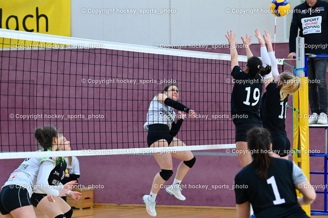 Askö Eagles Villach vs. UVC Holding Graz 30.1.2022 | Veronica Bigi, Johanna Krall, Nina Korent