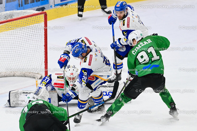 HK Olimpija vs. EC GRAND Immo VSV 20.3.2022 | Sebastian Zauner, Karhunen Tomi, Derek Joslin, Cimzar Tadej, Maia Bastien