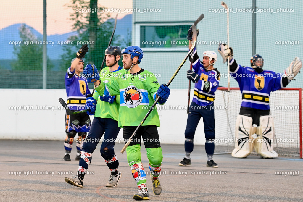 ASKÖ Ballhockey Villach vs. VAS Villach 8.7.2022 | Friedrich Lukas, Wuntschek Manuel