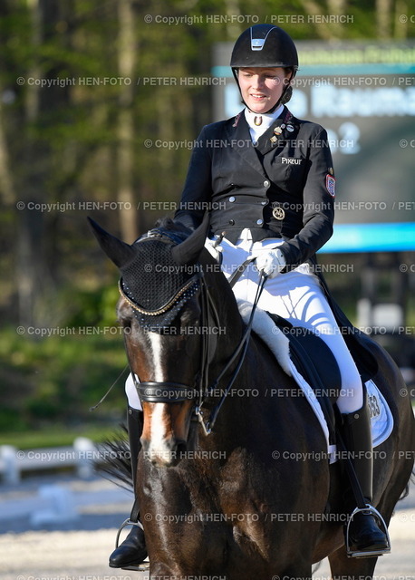 16.04.2022 Kranichstein Spring-Tour III Springturnier Dressurturnier | 16.04.2022 Reiten Darmstadt-Kranichstein Spring-Tour III Prüfung 02 Dressurprüfung Klasse S*** 0653 Lana Raumanns auf Floridita 2 vom RFV Hof Hirtenberg Weilrod copyright HEN-FOTO Peter Henrich - Realized with Pictrs.com