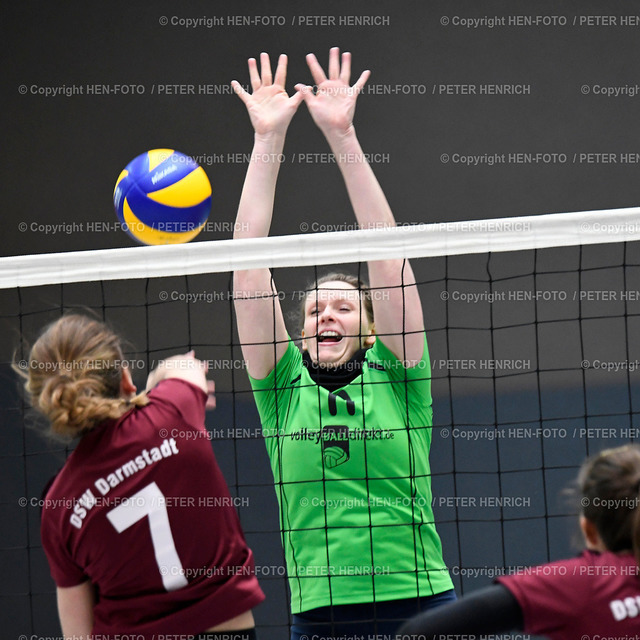 Volleyball Landesliga Damen TV Zeilhard – DSW Darmstadt II | Volleyball Landesliga Damen TV Zeilhard – DSW Darmstadt II 20170122 - li 7 DSW Franziska Hiemenz re 11 Zeilhard Katharina Grund - copyright HEN FOTO (Peter Henrich) - Realizzato con Pictrs.com